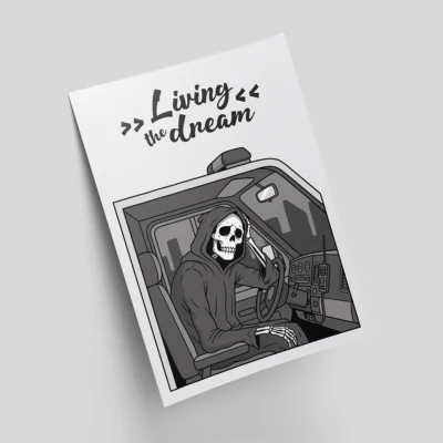 "Living the dream" - Motivkarte