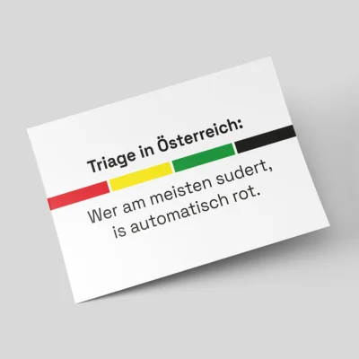 "Triage - Austrian Edition" - Motivkarte