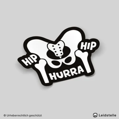 "Hip Hip Hurra" - Sticker
