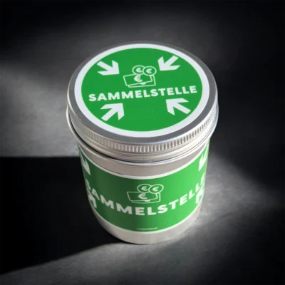 "Sammelstelle" - Trinkgelddose