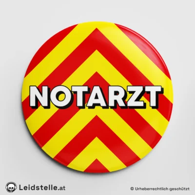 "Notarzt" - Ansteckbutton
