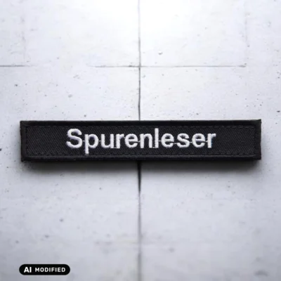 "Spurenleser" - Klettstreifen